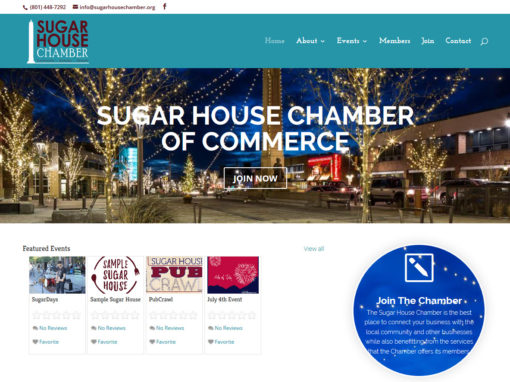 Sugar House Chamber of Commerce Website