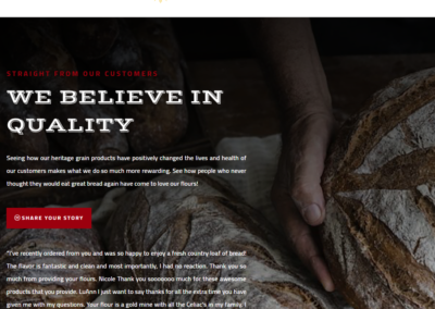 Theme Conversion – Sunrise Flour Mill