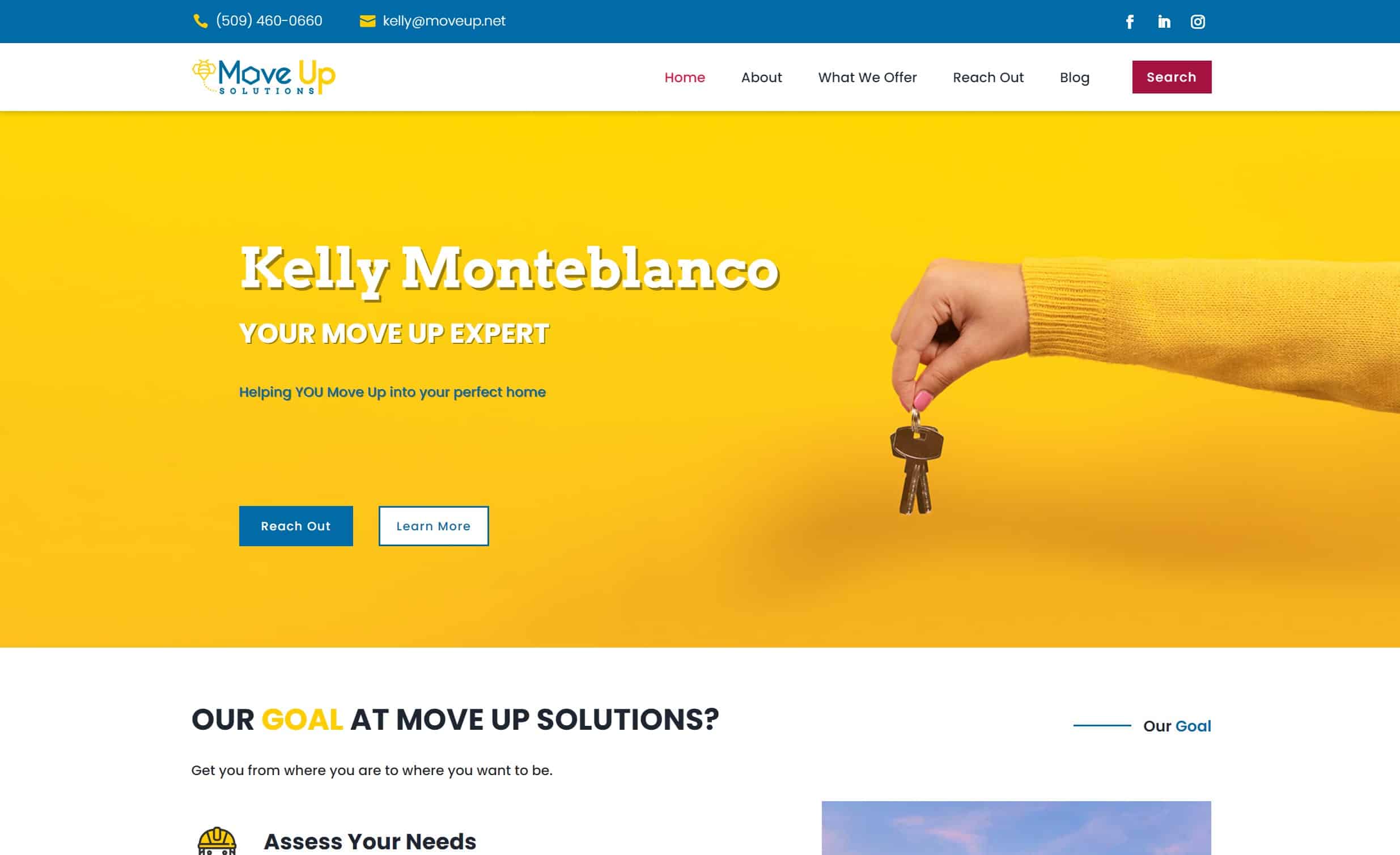 MoveUp Real Estate collaboration client