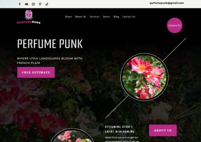 perfume punk homepage preview